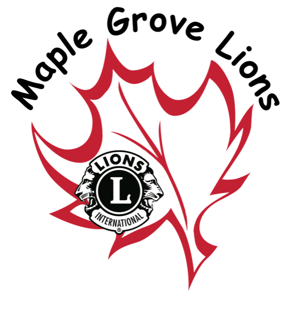 Maple Grove Lions Club logo